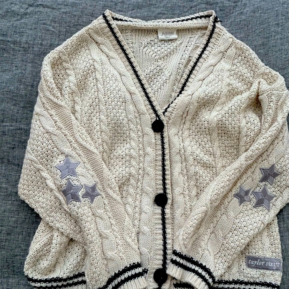 folklore cardigan